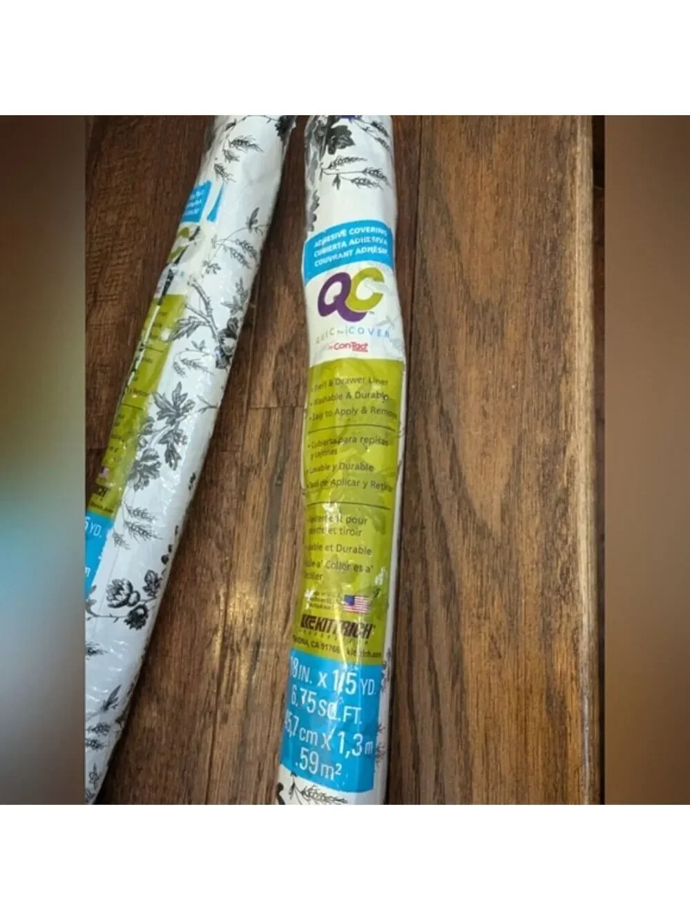 Contact drawer paper & Duck easy liner lot- 4 rolls